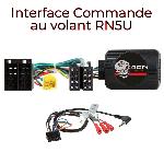 Commande au volant Universelle Interface Commande au volant RN5U compatible avec Renault Updatelist Ecran deporte
