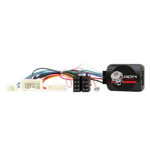 Commande au volant Universelle Interface Commande au volant RN9 Pioneer compatible avec Fiat Mercedes Nissan Renault - 3 connecteurs