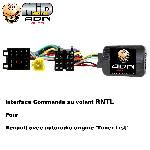 Commande au volant Sans Lead Interface Commande au volant RNTL-U compatible avec Renault 99-08 Tunerlist Ecran deporte Universelle - RN3