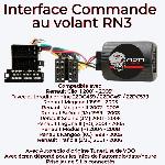 Commande au volant JVC Interface Commande au volant RNTLJ compatible avec Renault 99-08 Tunerlist Ecran deporte JVC