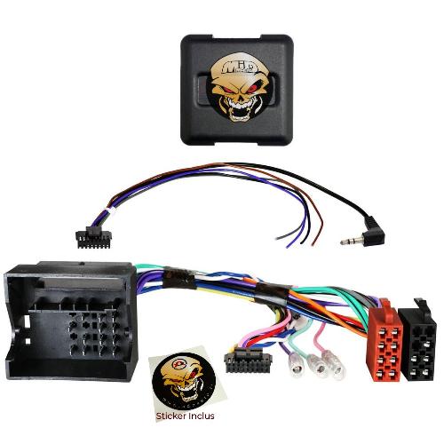 Commande au volant Universelle Interface Commande au volant SK3U - ADNAuto - Compatible avec Skoda 04-15 - Voir liste