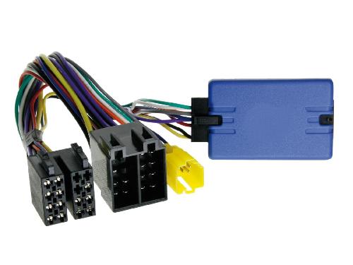 Commande au volant Universelle Interface Commande volant 42SRN005 compatible avec Renault Updatelist Ecran deporte - Centrale seule