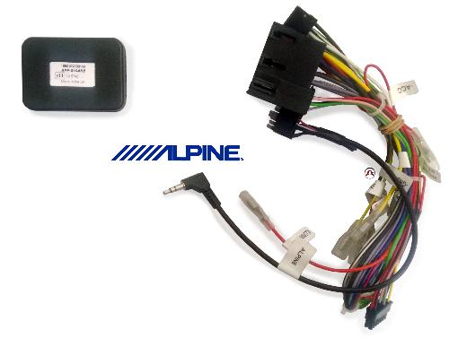 Commande au volant Alpine Interface commande volant RN03A compatible avec Renault 99-08 Tunerlist Ecran deporte equivalent APF-S104RE
