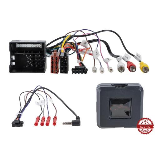 X Commande au volant de Roger Interface Commande volant XCT04 compatible avec Citroen 04-14 sans Autoradio origine
