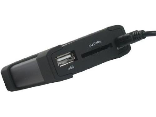 Adaptateur Aux Autoradio Interface Entree Aux USB SD compatible avec PEUGEOT ISO ENTREE CHARGEUR ACTIVEE