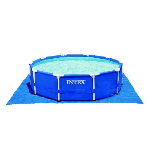 Bache - Couverture - Volet - Enrouleur Intex - 28048 - Tapis de sol pour piscine 4.72m x 4.72m