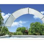 Abri De Piscine Intex - 28054 - Voile d'ombrage pour piscine hors sol