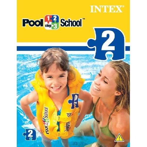 Gilet - Cardigan - Chandail INTEX Gilet d'apprentissage de natation / sauvetage enfant Pool School - 58660NP