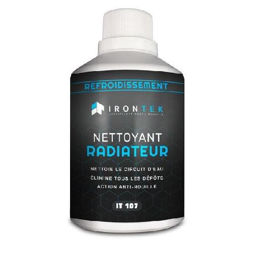 Additif Performance - Entretien - Nettoyage - Anti-fumee Irontek IT107 Nettoyant Radiateur 300ML