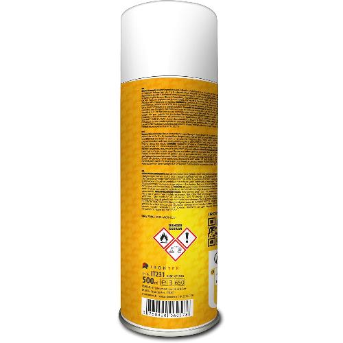Shampoing Et Produit Nettoyant Exterieur IRONTEK - Nettoyant Carrosserie IT231 - Formule Haute Performance - Solvants Naturels - Ne Laisse Aucune Trace - Spray 500ml - Fort Pouvoir Degraissant - Dissout Goudron. Graisse. Pollution. Saletes Tenaces