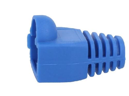 Cable - Connectique Pour Peripherique Isolation de prise RJ45 5.8mm - Bleu