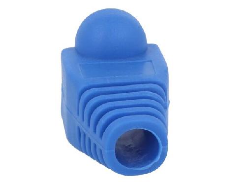 Cable - Connectique Pour Peripherique Isolation de prise RJ45 5.8mm - Bleu