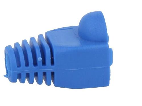 Cable - Connectique Pour Peripherique Isolation de prise RJ45 5.8mm - Bleu