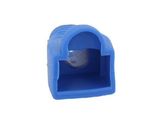 Cable - Connectique Pour Peripherique Isolation de prise RJ45 5.8mm - Bleu