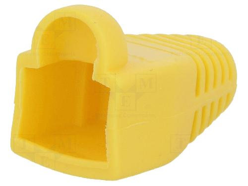 Cable - Connectique Pour Peripherique Isolation de prise RJ45 5.8mm - Jaune
