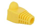 Cable - Connectique Pour Peripherique Isolation de prise RJ45 5.8mm - Jaune