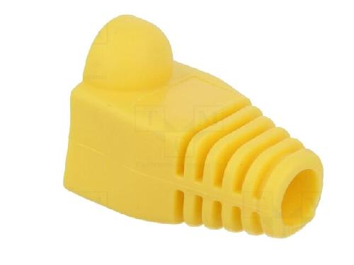 Cable - Connectique Pour Peripherique Isolation de prise RJ45 5.8mm - Jaune