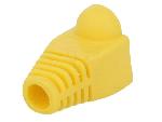 Cable - Connectique Pour Peripherique Isolation de prise RJ45 5.8mm - Jaune