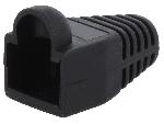 Cable - Connectique Pour Peripherique Isolation de prise RJ45 5.8mm - Noir
