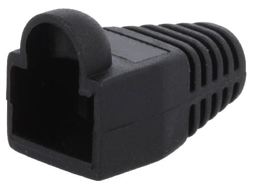 Cable - Connectique Pour Peripherique Isolation de prise RJ45 5.8mm - Noir