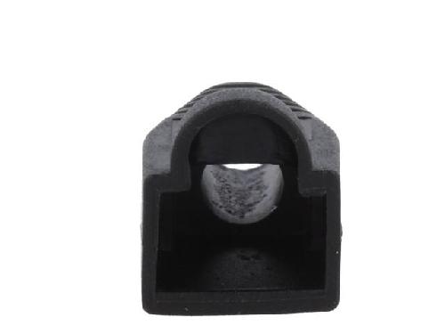 Cable - Connectique Pour Peripherique Isolation de prise RJ45 5.8mm - Noir