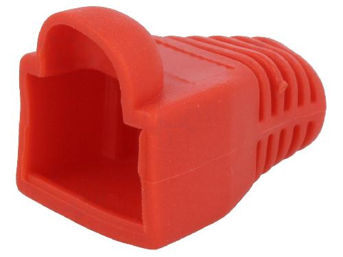 Cable - Connectique Pour Peripherique Isolation de prise RJ45 5.8mm - Rouge