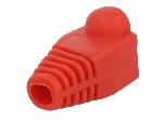 Cable - Connectique Pour Peripherique Isolation de prise RJ45 5.8mm - Rouge
