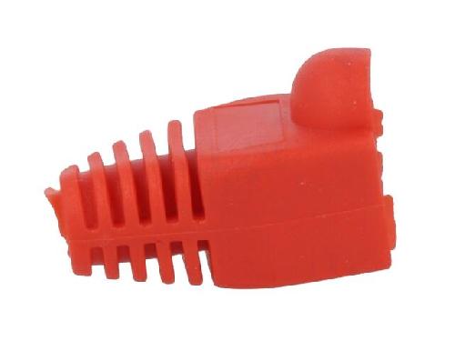 Cable - Connectique Pour Peripherique Isolation de prise RJ45 5.8mm - Rouge