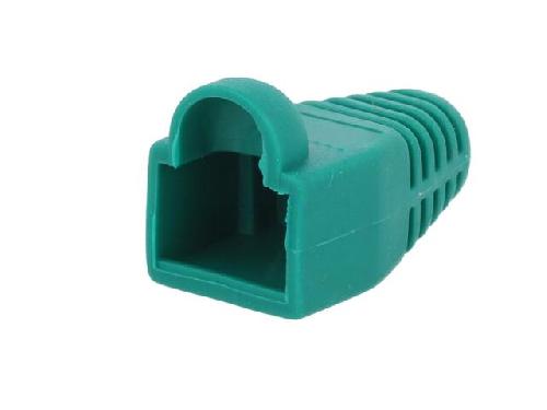 Cable - Connectique Pour Peripherique Isolation de prise RJ45 5.8mm Vert