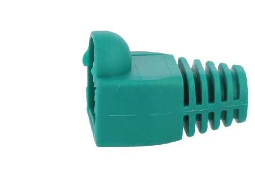 Cable - Connectique Pour Peripherique Isolation de prise RJ45 5.8mm Vert