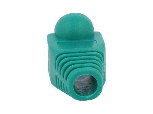 Cable - Connectique Pour Peripherique Isolation de prise RJ45 5.8mm Vert
