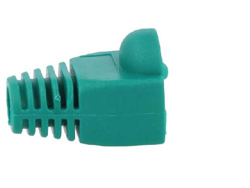 Cable - Connectique Pour Peripherique Isolation de prise RJ45 5.8mm Vert