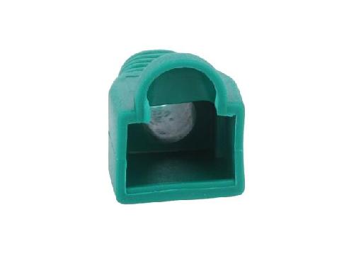 Cable - Connectique Pour Peripherique Isolation de prise RJ45 5.8mm Vert