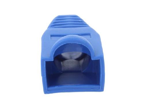 Cable - Connectique Pour Peripherique Isolation de prise RJ45 6.5mm - Bleu