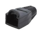 Cable - Connectique Pour Peripherique Isolation de prise RJ45 6.5mm - Noir