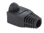 Cable - Connectique Pour Peripherique Isolation de prise RJ45 6.5mm - Noir