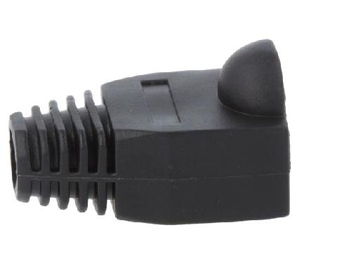 Cable - Connectique Pour Peripherique Isolation de prise RJ45 6.5mm - Noir