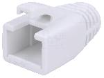 Cable - Connectique Pour Peripherique Isolation de prise RJ45 8mm - Blanc