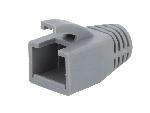 Cable - Connectique Pour Peripherique Isolation de prise RJ45 8mm - Gris