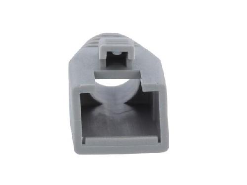 Cable - Connectique Pour Peripherique Isolation de prise RJ45 8mm - Gris
