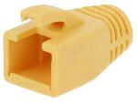 Cable - Connectique Pour Peripherique Isolation de prise RJ45 8mm - Jaune