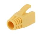 Cable - Connectique Pour Peripherique Isolation de prise RJ45 8mm - Jaune