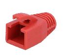 Cable - Connectique Pour Peripherique Isolation de prise RJ45 8mm Rouge