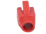 Cable - Connectique Pour Peripherique Isolation de prise RJ45 8mm Rouge