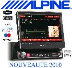 IVA-D511RB - Autoradio DVD/CD/MP3/WMA/AAC - Ecran tactile 17.7cm - Bleu/Rouge - 2010