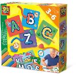 J'apprends l'alphabet avec pâte a modeler - Jeu éducatif - SES CREATIVE - Familiarise-toi avec l'alphabet en t'amusant.