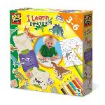 Jeu D'apprentissage J'apprends les dinosaures - Jeu créatif - SES - A partir de 3 ans