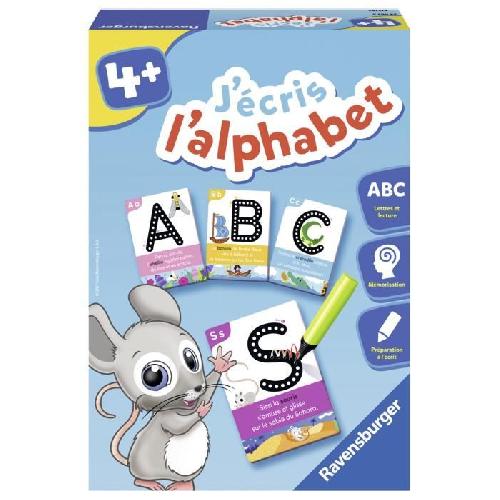 Jeu D'apprentissage J'écris l'alphabet - Jeu éducatif - Préparation a l'écriture - Ravensburger - Des 4 ans