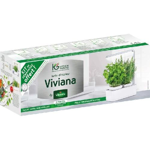 Kit De Culture Jardin d'interieur Viviana avec Kit de demarrage et puce NFC