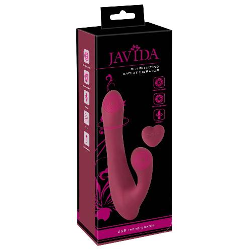 Vibromasseurs Javida Vibromasseur lapin rotatif RC